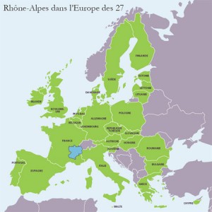 Région Rhône-Alpes Europe